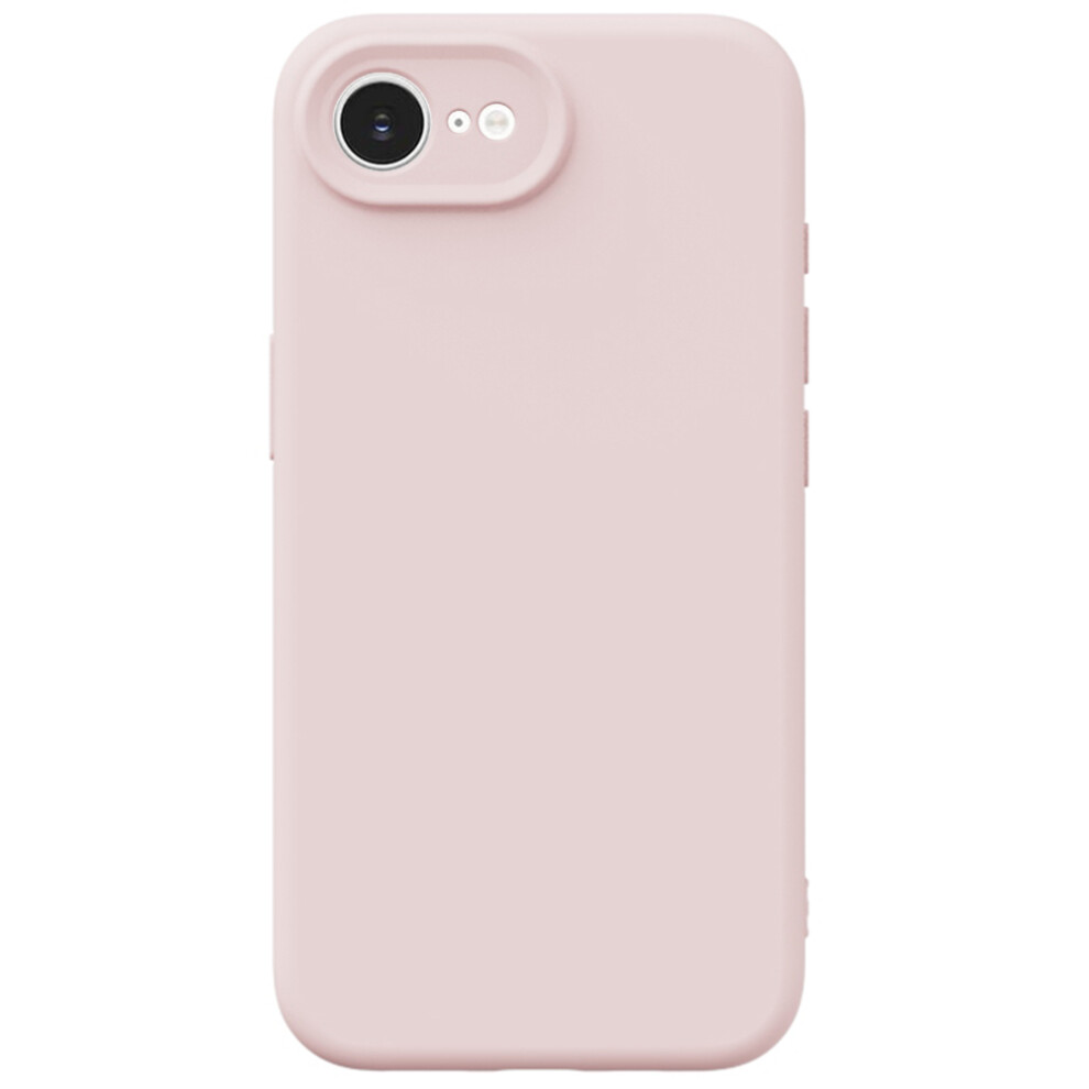 (Iphone 16E, Morandi ) Ycaden For Iphone 16E Case Precise Cutouts Tpu Phone Back Cover Pink 6914284445904