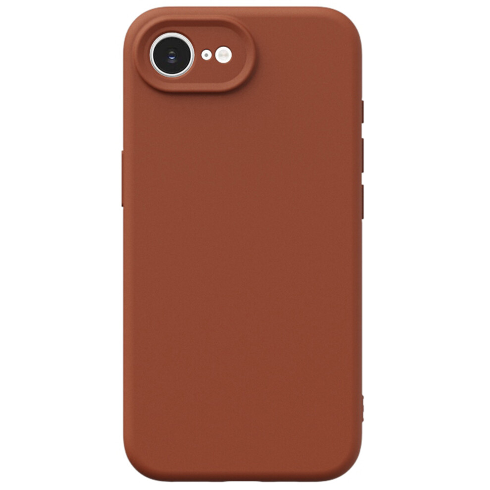 (Iphone 16E, Tan) Ycaden For Iphone 16E Case Precise Cutouts Tpu Phone Back Cover 6914289540680