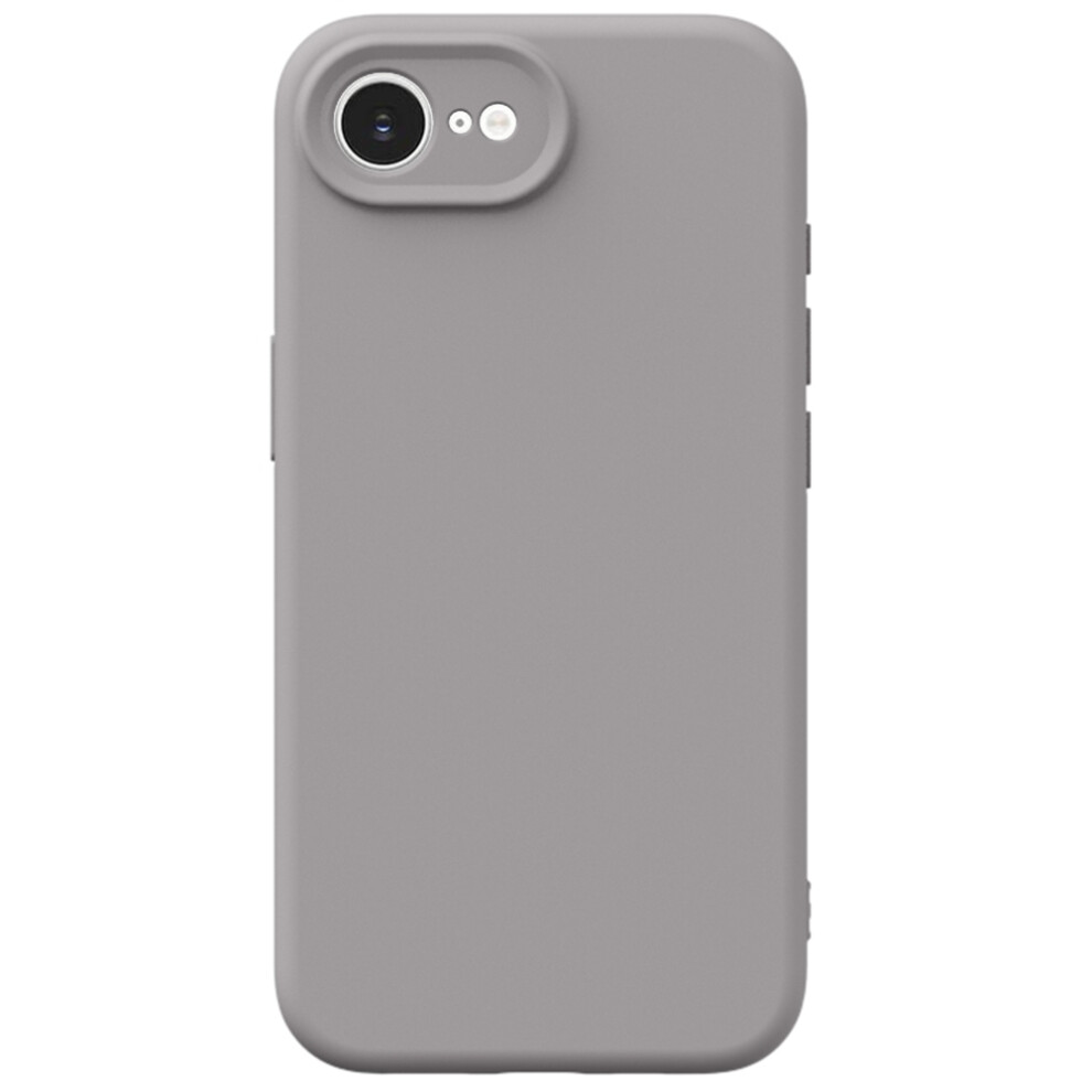 (Iphone 16E, Pebble ) Ycaden For Iphone 16E Case Precise Cutouts Tpu Phone Back Cover Grey 6914287243132