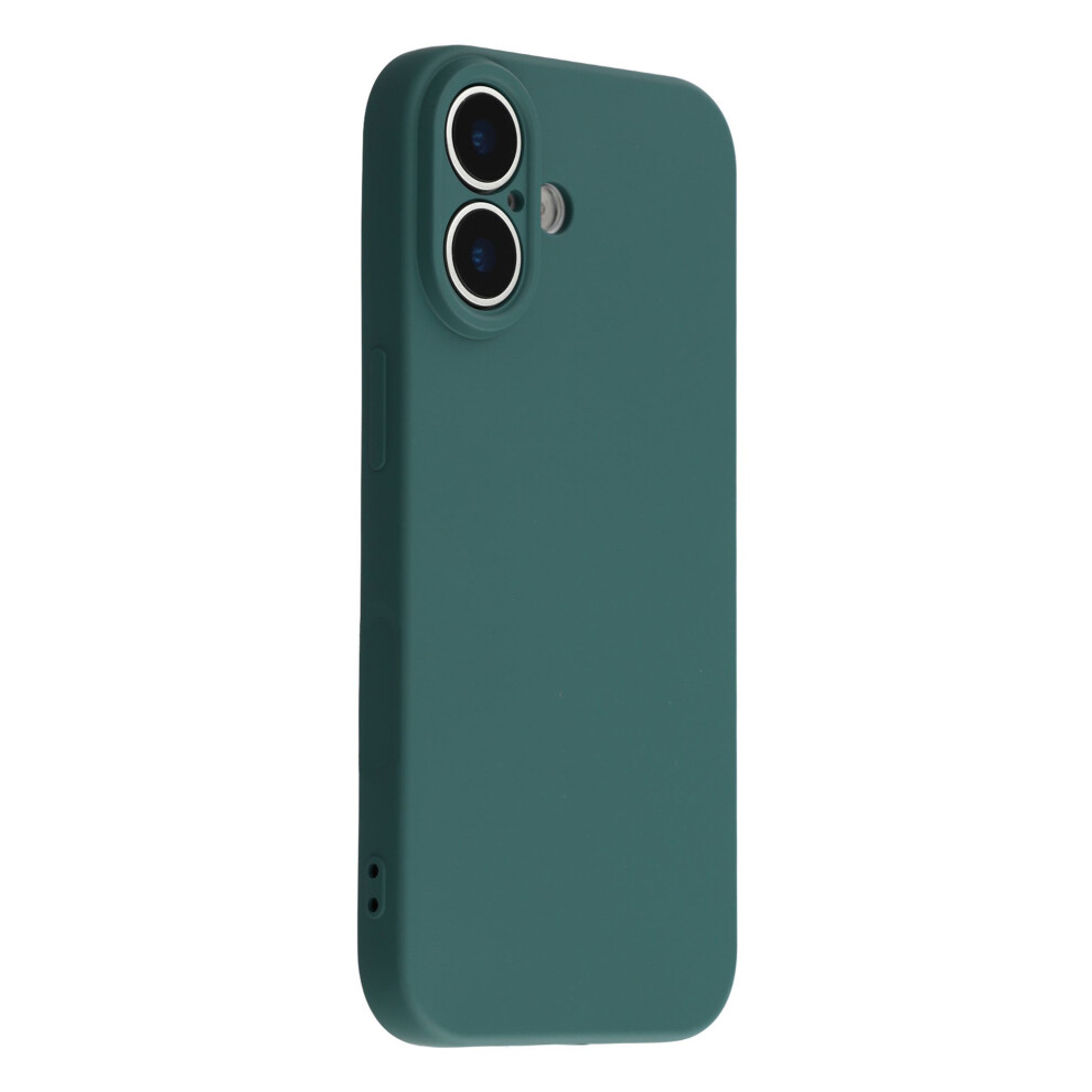 (Iphone 17, Army ) Amorus For Iphone 17 Case Precise Cutouts Tpu Fiber Lining Shockproof Phone Cover Green 6914285321290