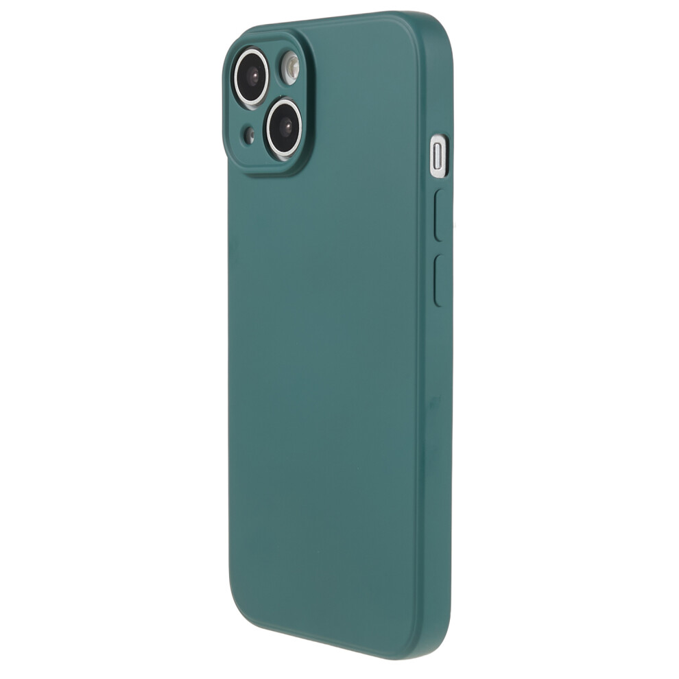 (Iphone 14, Army ) Amorus For Iphone 14 Case Precise Cutouts Tpu Fiber Lining Shockproof Phone Cover Green 6914281920534