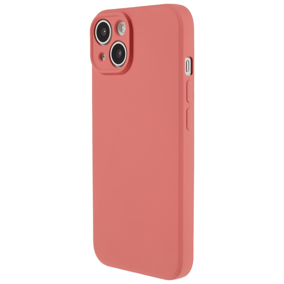(Iphone 14, Hawthorn ) Amorus For Iphone 14 Case Precise Cutouts Tpu Fiber Lining Shockproof Phone Cover Red 6914287907744