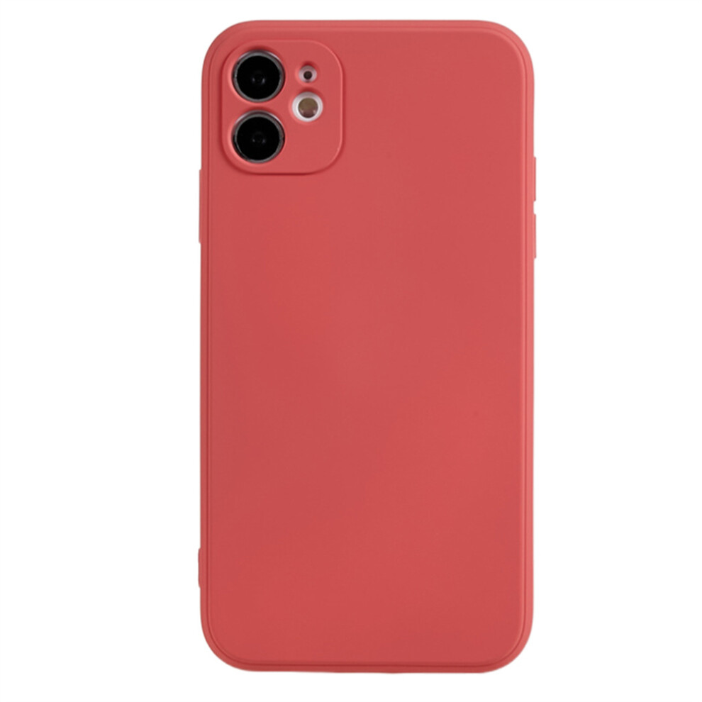 (Iphone 11, Hawthorn ) Amorus For Iphone 11 Case Precise Cutouts Tpu Fiber Lining Shockproof Phone Cover Red 6914286600233