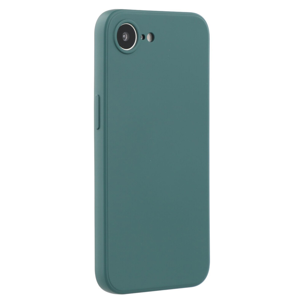 (Iphone 16E, Army ) Amorus For Iphone 16E Case Precise Cutouts Tpu Fiber Lining Shockproof Phone Cover Green 6914288262477