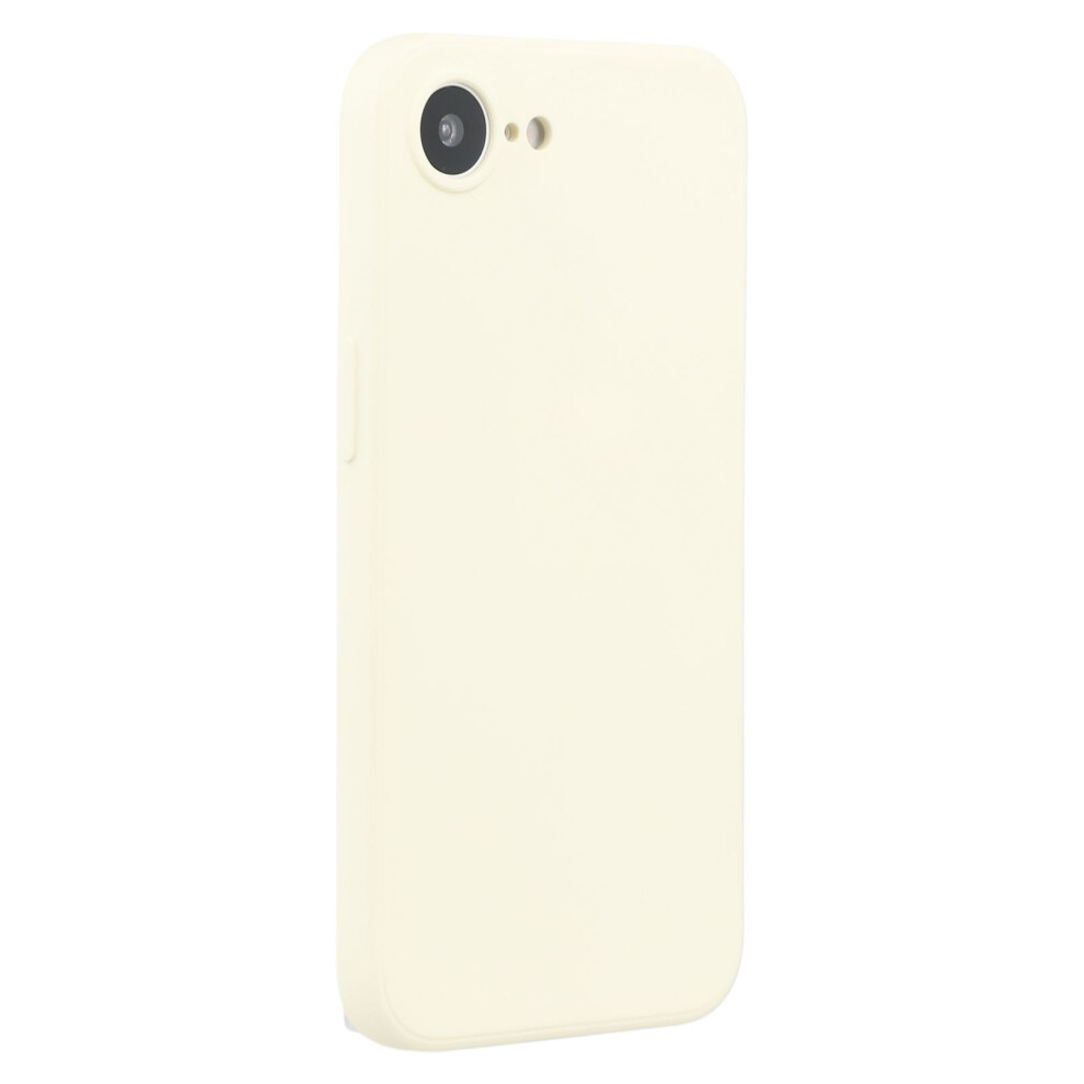 (Iphone 16E, ) Amorus For Iphone 16E Case Precise Cutouts Tpu Fiber Lining Shockproof Phone Cover White 6914286424396