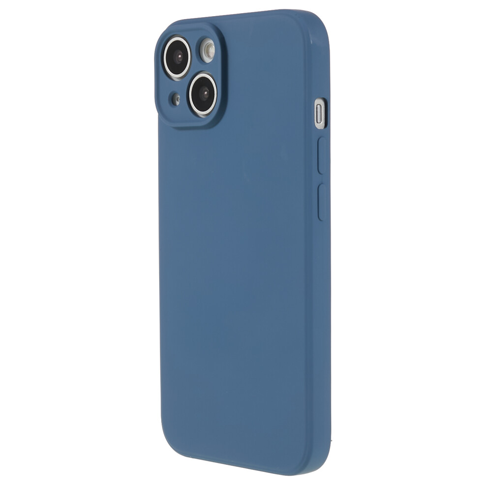 (Iphone 13, Sapphire) Amorus For Iphone 13 Case Precise Cutouts Tpu Fiber Lining Shockproof Phone Cover Blue 6914285373015