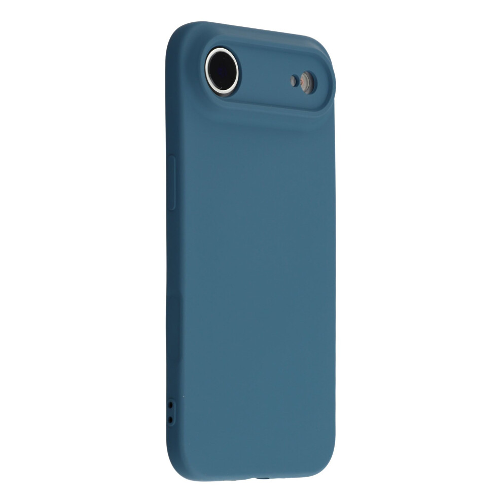 (Iphone Air, Sapphire) Amorus For Iphone Air Case Precise Cutouts Tpu Fiber Lining Shockproof Phone Cover Blue 6914281920855