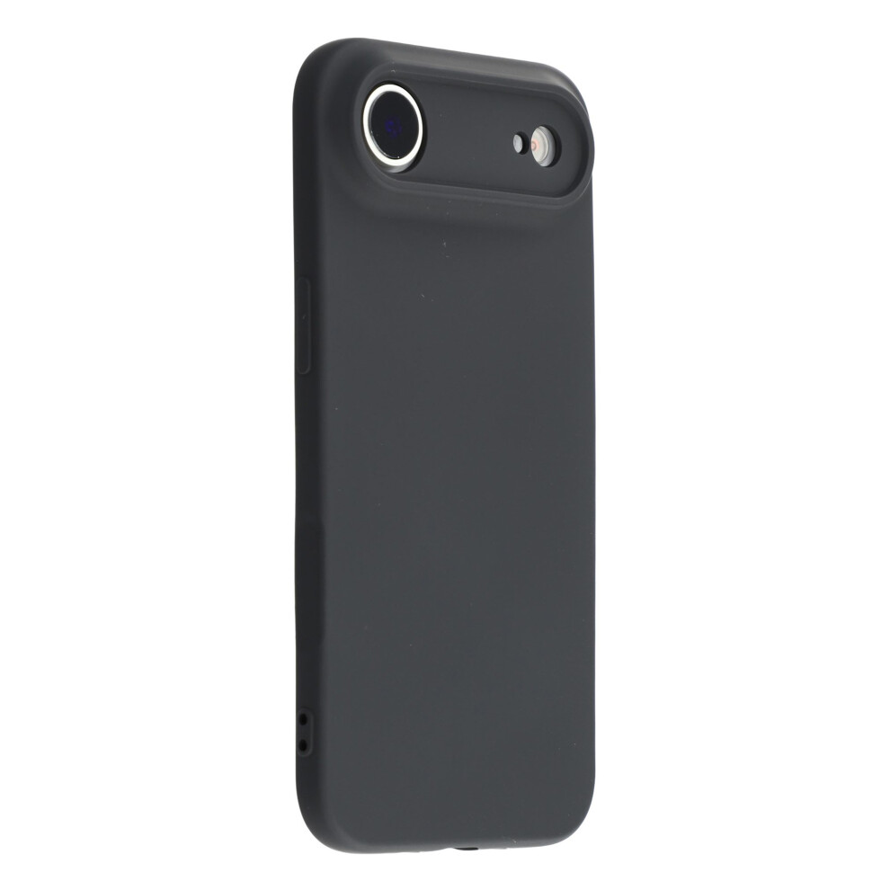 (Iphone Air, ) Amorus For Iphone Air Case Precise Cutouts Tpu Fiber Lining Shockproof Phone Cover Black 6914288611619