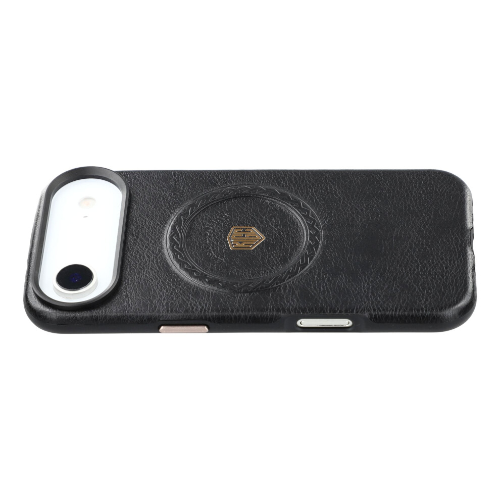 (Iphone Air, ) Kigc For Iphone Air Case Compatible With Magsafe Pu Leather Tpu Phone Back Cover Black 6914288788274