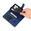 (iPhone 17 Pro Max, Blue) AZNS For iPhone 17 Pro Max Case PU Leather Wallet Phone Cover 2