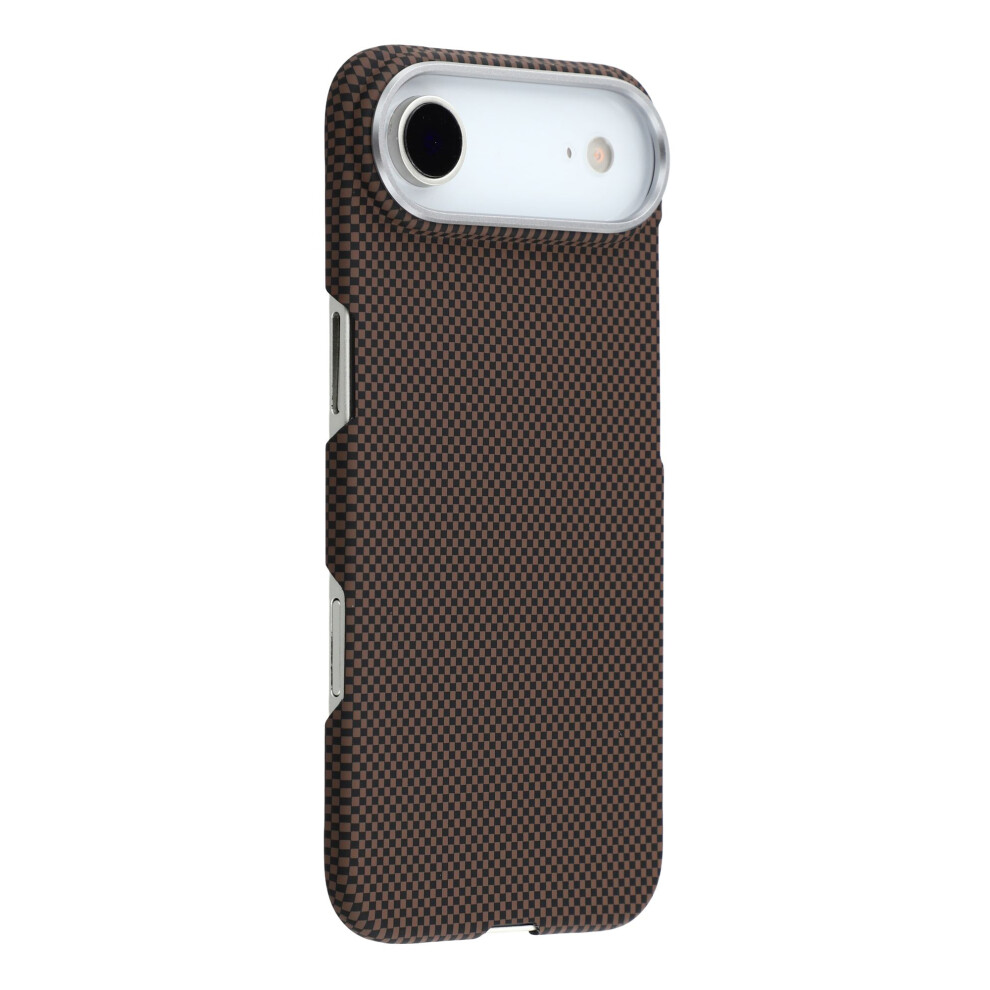 (Iphone Air, Gilded) For Iphone Air Case Compatible With Magsafe Carbon Fiber Texture Pc Phone Back Cover 6914289799644