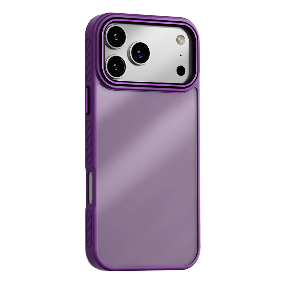 (Iphone 17 Pro Max, ) For Iphone 17 Pro Max Case Pc+Tpu Anti-Slip Matte Phone Cover Purple 6914288709712