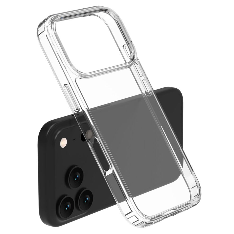 (Iphone 17 Pro, Transparent) Lereach Toc Series For Iphone 17 Pro Case Tpu+Acrylic Phone Cover 6914280244747