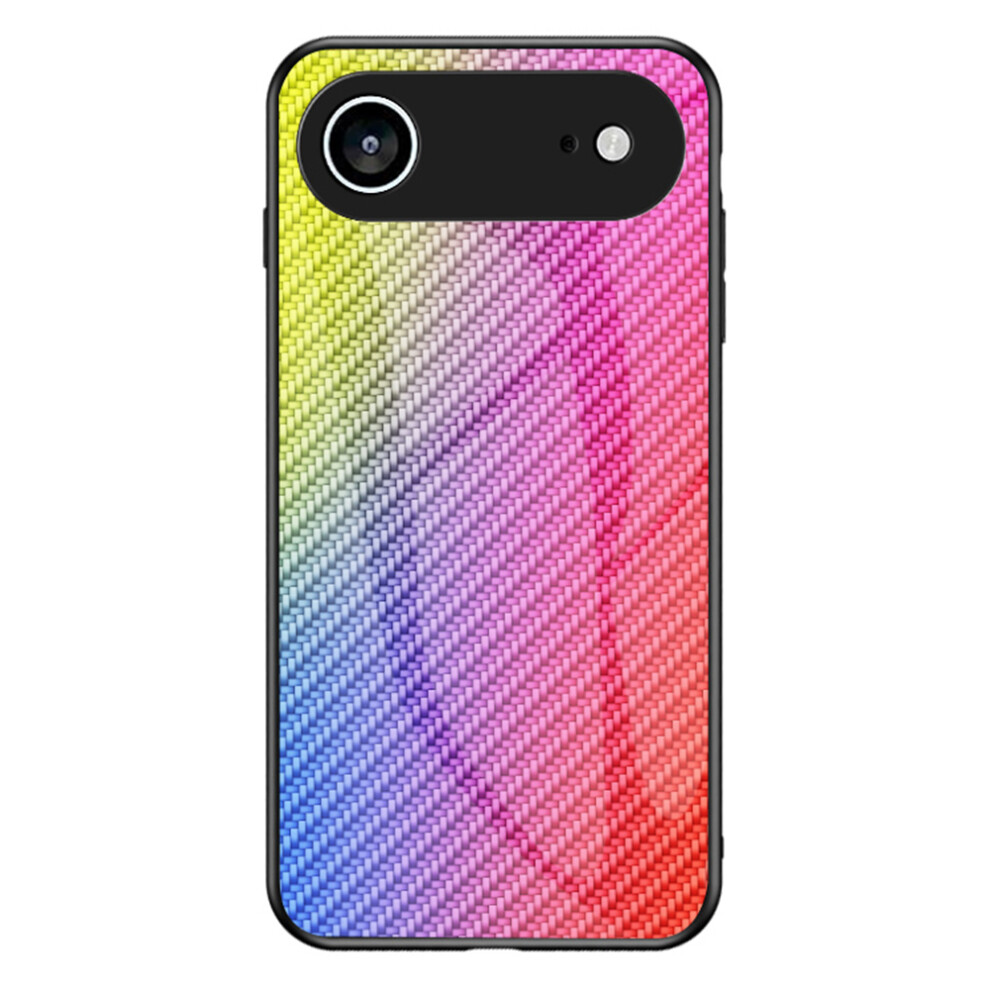(Iphone Air, Colorful Fiber) For Iphone Air Case Tempered Glass Shockproof Phone Cover 6914288171458