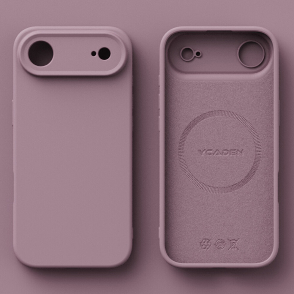(Iphone Air, Blackcurrant) Ycaden For Iphone Air Case Compatible With Magsafe Precise Cutouts Tpu Phone Back Cover 6914280955308