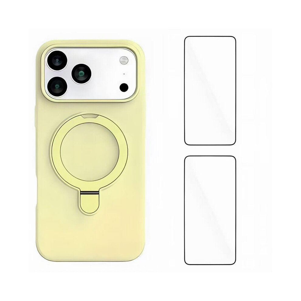 (Iphone 17 Pro Max, ) For Iphone 17 Pro Max Case Yellow 6914288750905