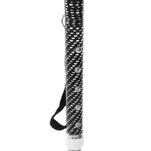 Adjustable Aluminum Folding Walking Cane for Middle-aged & Elderly, 83-93cm 2
