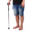 Adjustable Aluminum Folding Walking Cane for Middle-aged & Elderly, 83-93cm 6