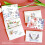 Set da 24 biglietti di ringraziamento con buste - Wildflower 4