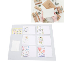 Conjunto de 24 tarjetas de agradecimiento con sobres, Wildflower