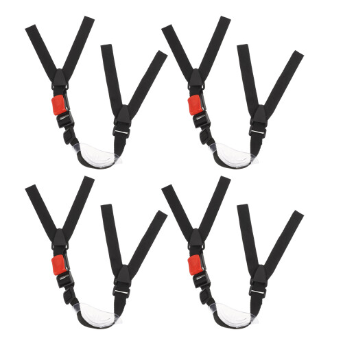 4pcs Safety Chin Strap Replacement with Adjustable Elastic Band
