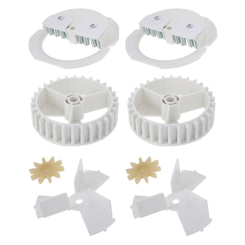 2 Set Candy Machine Gears Adjustable Wheel For Gumball Dispenser