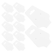 100pcs Self-Adhesive Bracelet Display Cards Foldable Jewelry Holders