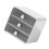 3-Layer Large Capacity Plastic Makeup Brush Desktop Organizer, Durable Storage Box 7
