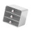 3-Layer Large Capacity Plastic Makeup Brush Desktop Organizer, Durable Storage Box 9