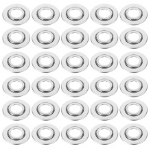 30pcs Stainless Steel Fire Sprinkler Escutcheon 3/4 Inch