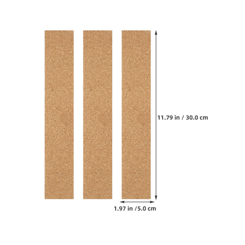 7pcs Self-Adhesive Cork Strips for Office Home School 1
