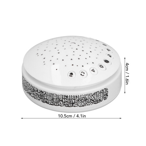Macchina dei suoni per bambini con luce notturna 10.5x10.5x4 cm 1
