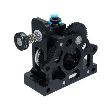 HGX-LITE 1.75mm Extruder for Ender-3 CR-10 3D Printers, Black, Red, Silver