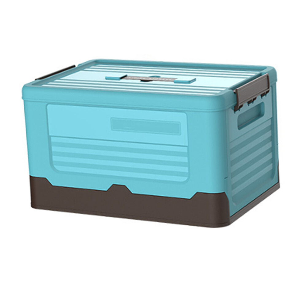 Outdoor Camping Folding Storage Box Plastic Multipurpose Blue M-image-OPC-PKCYRQV-NEW