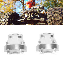 Caches-essieux en aluminium GEN8 avant/arrière, 2 pièces, argent