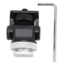 Hot Shoe Mount Monitor Flash Mic Holder 1/4in