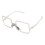 Crystal White TR90 Frame Billiard Glasses Adjustable and Lightweight 16