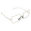 Crystal White TR90 Frame Billiard Glasses Adjustable and Lightweight 13