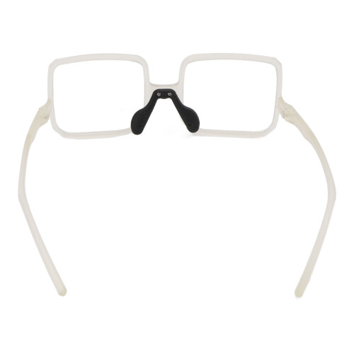 Crystal White TR90 Frame Billiard Glasses Adjustable and Lightweight