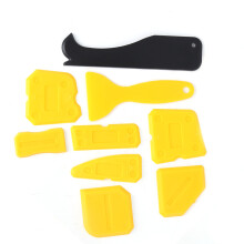 Tür- und Fenstersilikondichtung Entferner Set 9 Stück Handbetriebene Glasschaber Set