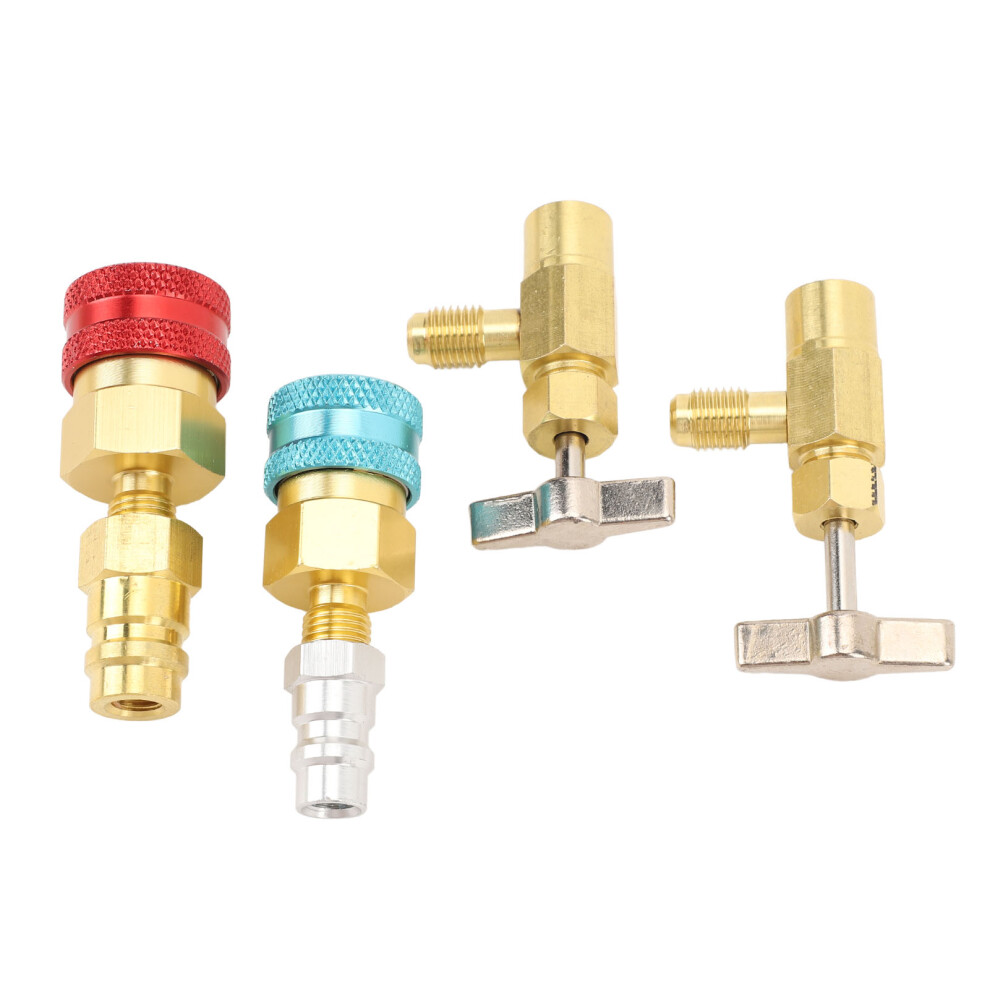 R1234yf Quick Couplers Kit For Efficient Ac Refrigerant Charging 4651347282534