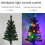 Celestial Blooms: Twin Solar-Powered Christmas Tree Lights 4