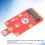 M.2 Key B to Mini PCIE Adapter Converter Module PC 15