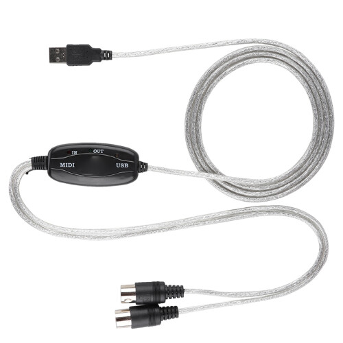 MIDI to USB Cable Converter MIDI Interface Adapter 1