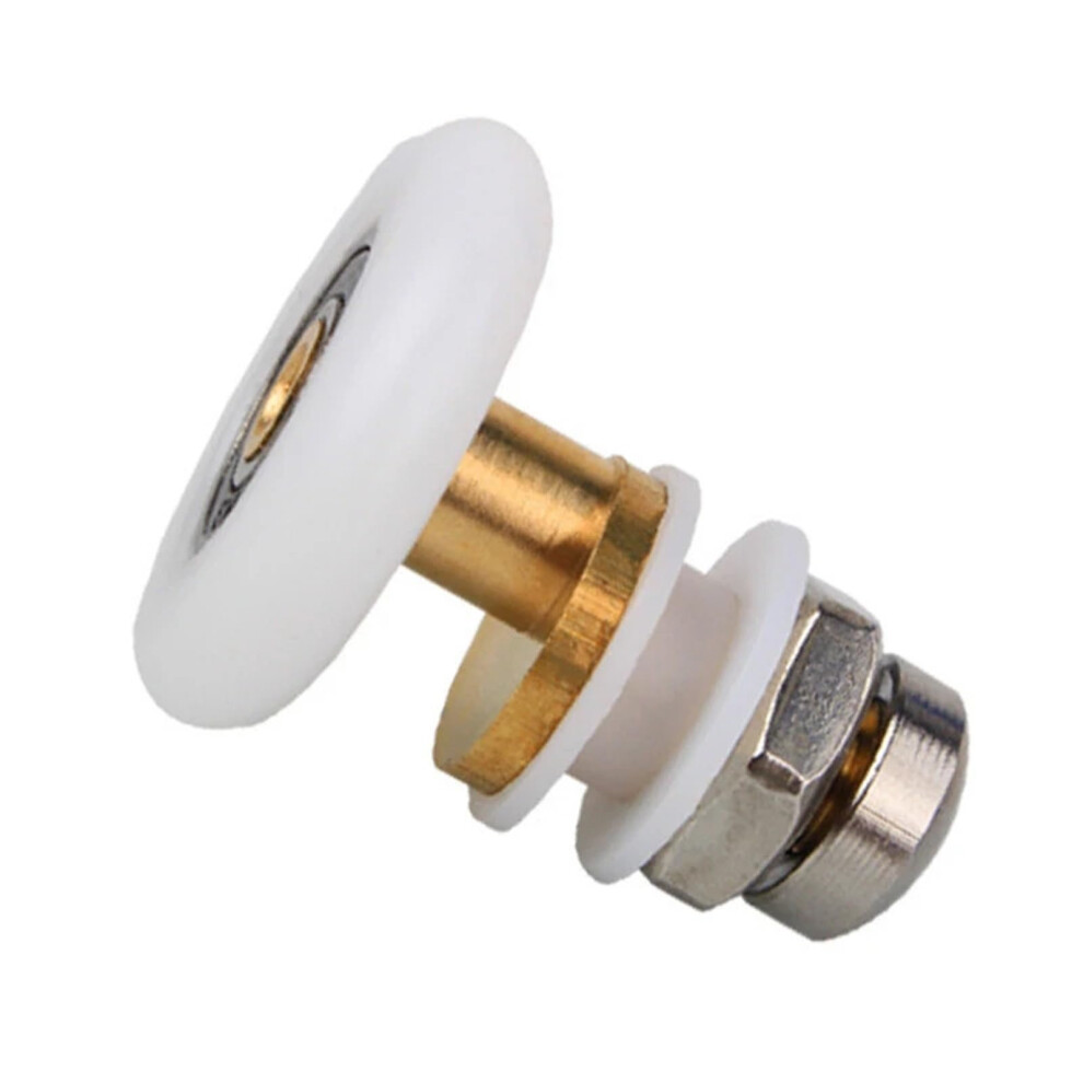 Shower Glass Sliding Door Roller Wheel Set 8Pcs 20/23/25/27Mm Eccentric Pulleys Replacement For Bathroom Cabinets 9084446781632