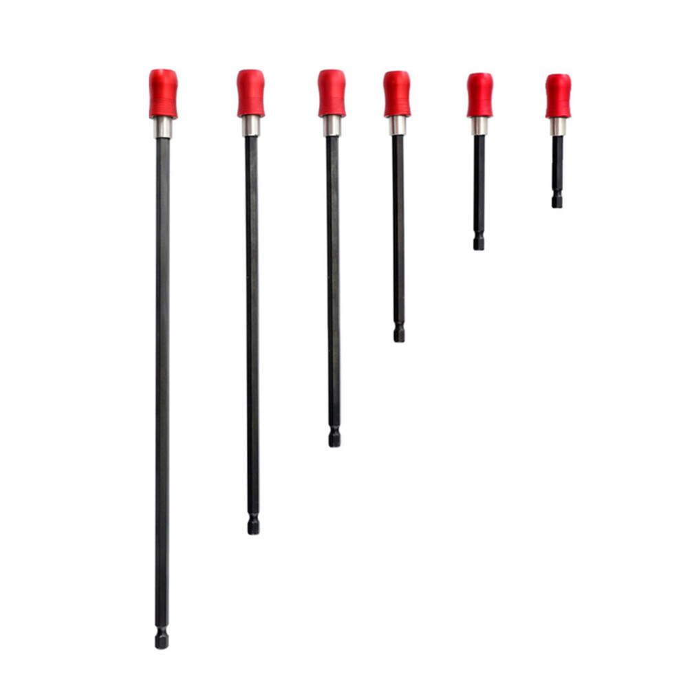 6Pcs Magnetic Drill Bit Extension 1/4Inch Hexagonal Shank For 7754000079629