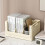 Multi-Functional Plastic Desktop Storage Box 38x26.5x19cm 4