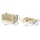 Multi-Functional Plastic Desktop Storage Box 38x26.5x19cm 2