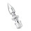 4 Pcs Speaker Spike Isolation Spikes Stand Foot 10