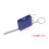 Small Keychain Tape Measure with Square Shape & Bubble Level 3